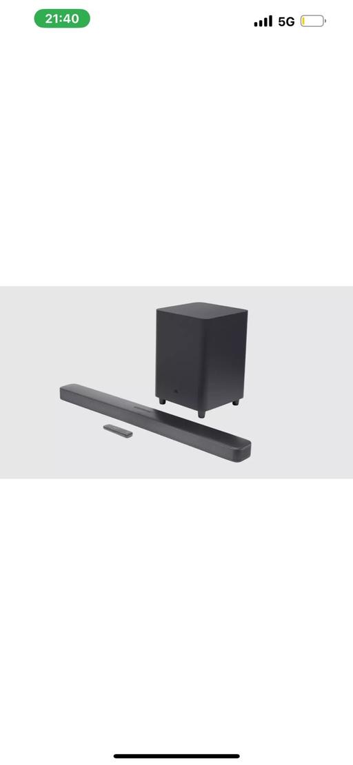 Buy & Sell West Midlands Birmingham - Photos for Jbl soundbar 2.1 and subwoofer