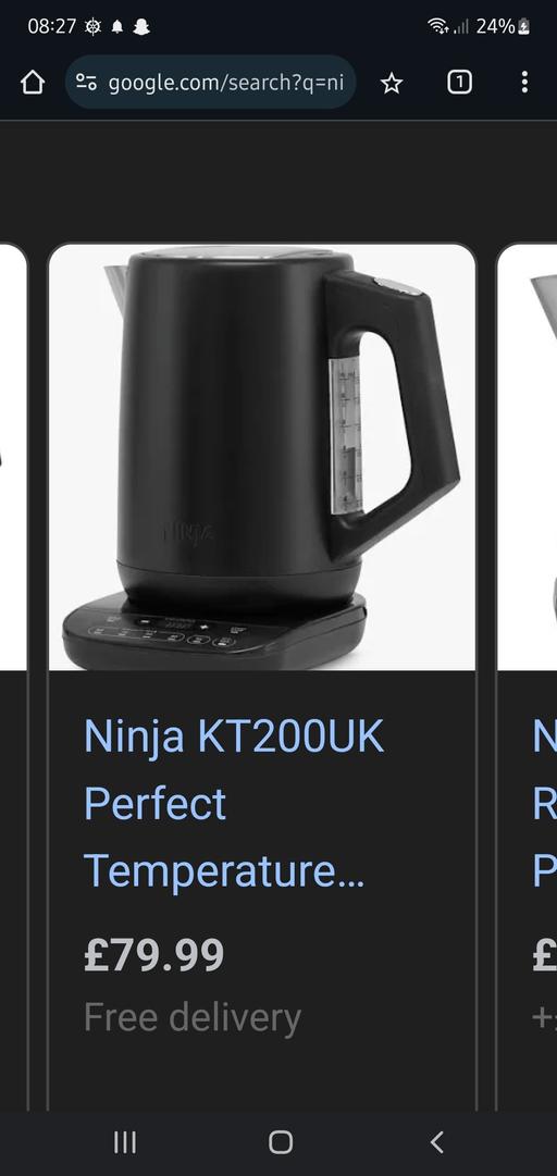 Buy & Sell Merseyside Wirral - Photos for Ninja KT200uk perfect temp Kettle