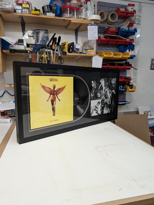 Buy & Sell Antrim and Newtownabbey Belfast - BT9 - Photos for Nirvana In Utero Vinyl framed