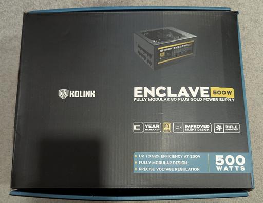 Buy & Sell Greater Manchester Manchester - Photos for Kolink Enclave 500w GOLD power supply