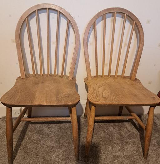 Buy & Sell Tyne and Wear Sunderland - Photos for Ercol Windsor Dining Chairs x 2