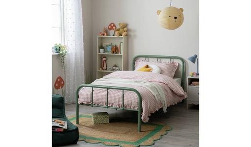 Buy & Sell West Midlands Coventry - Photos for Home Charlie Single Metal Bed Frame - Green