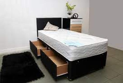 Buy & Sell Brent East Lane Business Park - Brent - Photos for Divan Single Bed With Mattress and Storage
