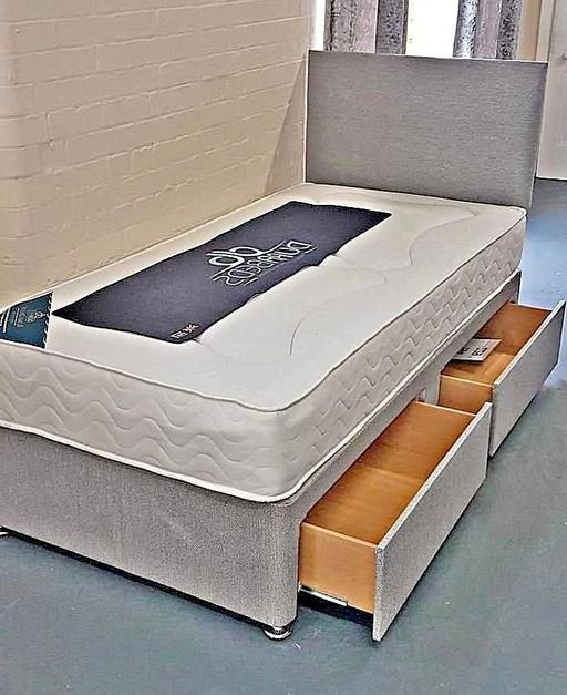 Buy & Sell Brent East Lane Business Park - Brent - Photos for Divan Single Bed With Mattress and Storage