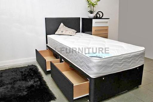 Buy & Sell Brent East Lane Business Park - Brent - Photos for Divan Single Bed With Mattress and Storage