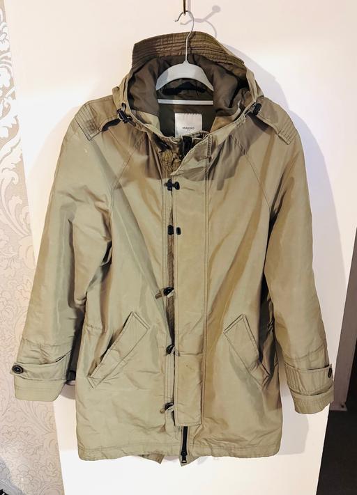 Buy & Sell South West London West Brompton - South West London - Photos for Mango Hooded Parka Coat Size Medium