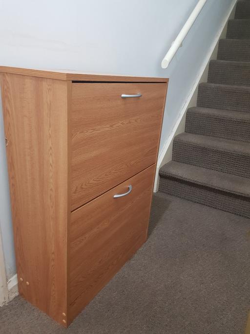 Buy & Sell West Midlands Sandwell - Photos for Nice Wooden Shoe Cabinet Storage Can Deliver