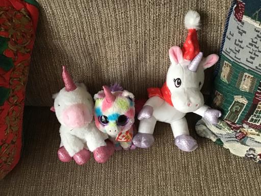 Buy & Sell West Midlands Wolverhampton - Photos for Three soft toy unicorns