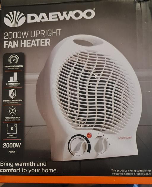 Buy & Sell South East London Waddon - Croydon - Photos for Deawoo fan heater.