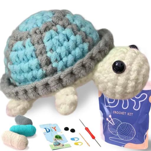 further learning West Midlands Birmingham - Photos for Beginner Crochet Kit - Blue Turtle