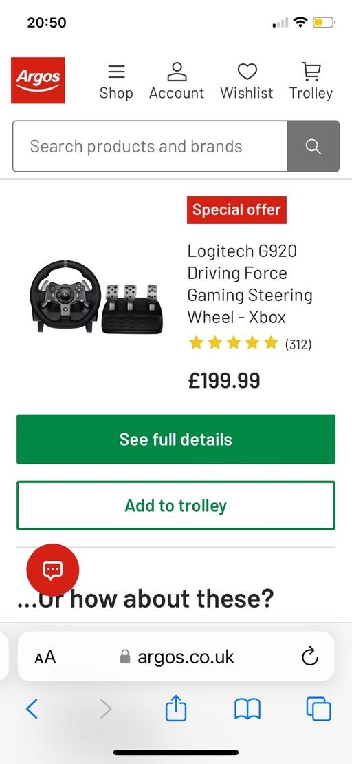 Buy & Sell South East London New Eltham - South East London - Photos for Logitech G920 driving force steering wheel