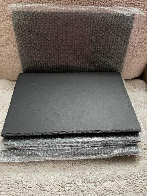 Buy & Sell West London Bayswater - West London - Photos for 8 black rectangle placemat slates, some new