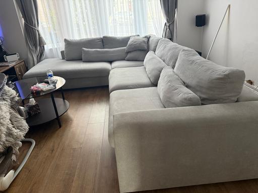 Buy & Sell Essex Southend-on-Sea - Photos for Fabric corner sofa with 5 seaters