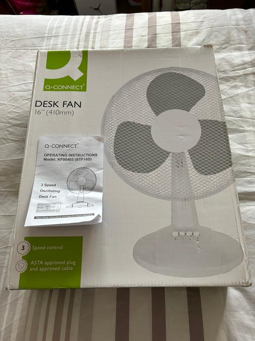 Buy & Sell North West London Harrow - Photos for Fan 16 inch 3 Speeds Oscillating Brand New