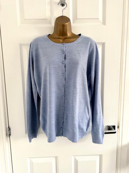 Buy & Sell Warwickshire Nuneaton and Bedworth - Photos for Love Knitwear BHS Blue Cardigan Size 14