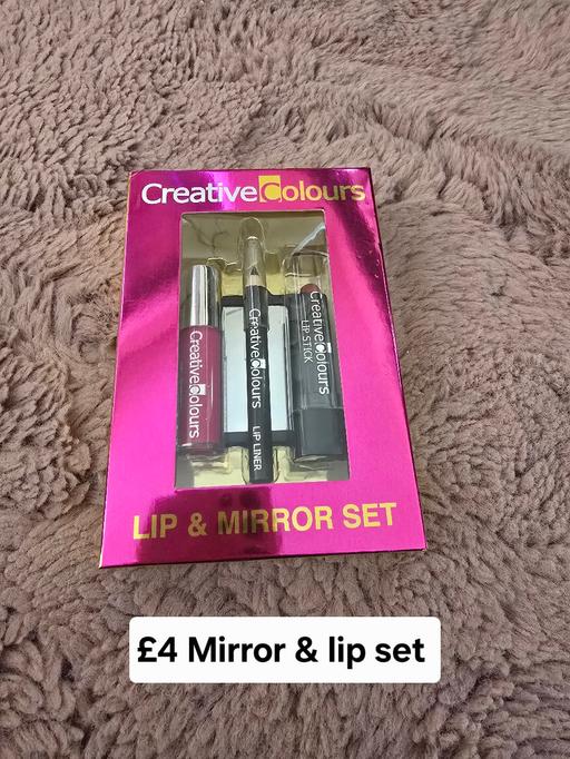 Buy & Sell West Midlands Walsall - Photos for £4 Mirror & lipstick set NEW