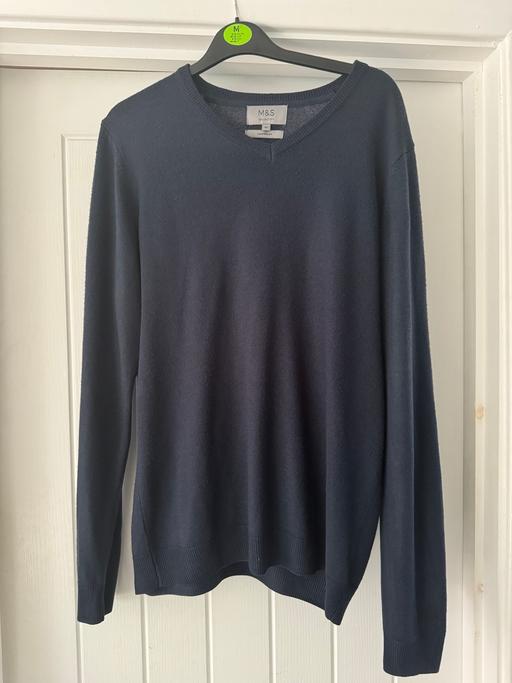 Buy & Sell East London Maryland - East London - Photos for M&S Men’s Blue Jumper - Medium