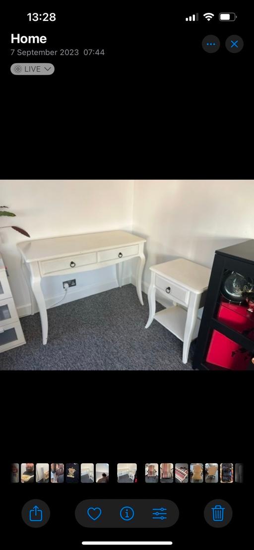 Buy & Sell North West London Willesden Green - North West London - Photos for White Company Dressing up table + bedside sto