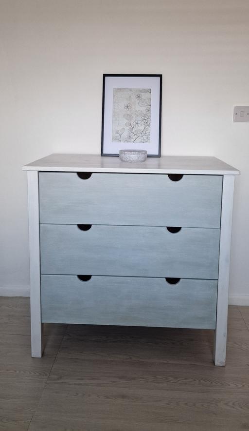 Buy & Sell Warwickshire Nuneaton and Bedworth - Photos for Refurbished sage green chest of draws