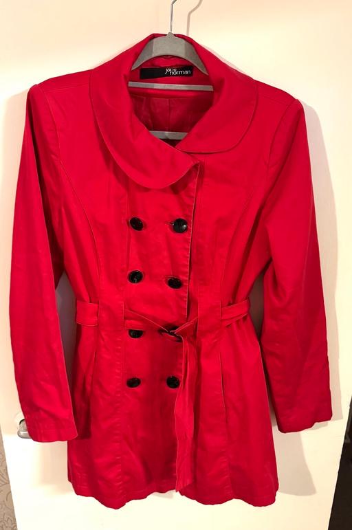 Buy & Sell South West London West Brompton - South West London - Photos for Jane Norman Belted Trench Coat Size Uk 12