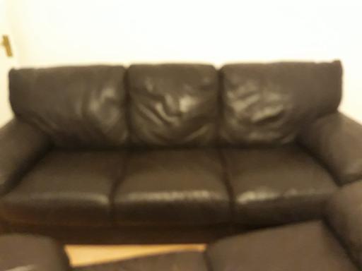 Buy & Sell Bedfordshire Luton - Photos for Brown leather sofa ( 5seater )