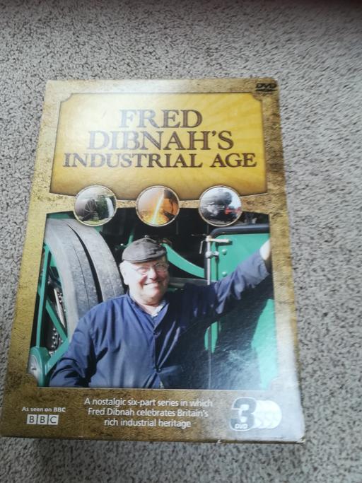 Buy & Sell West Sussex Arun - Photos for FRED DIBNAH'S INDUSTRIAL AGE 3 DVD BOX SET