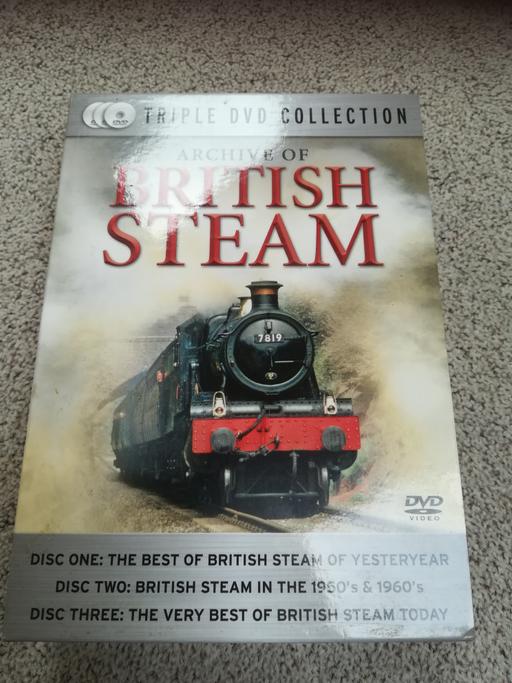 Buy & Sell West Sussex Arun - Photos for ARCHIVE OF BRITISH STEAM 3 DVD BOX SET