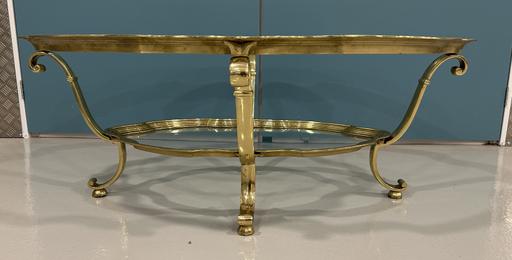 Buy & Sell Surrey Spelthorne - Photos for LaBarage Brass & Glass Coffee Table