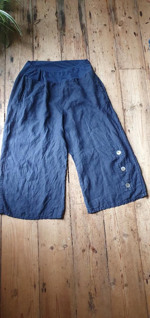 Buy & Sell South West London Balham - South West London - Photos for ItalianLinen Mid Calf Trousers by LucaVanucci