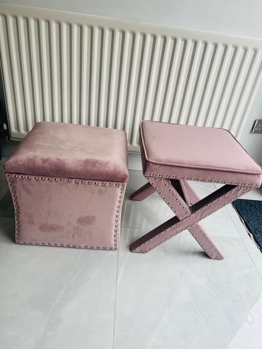 Buy & Sell Staffordshire Lichfield - Photos for Footstool & Stand