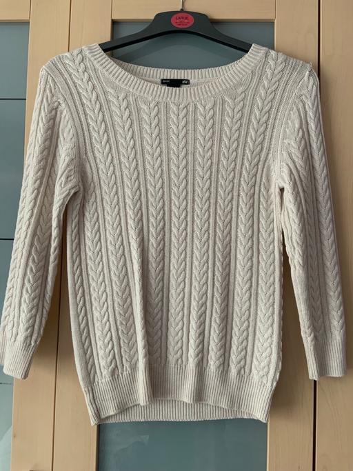 Buy & Sell West London Hounslow - Photos for White knitted jumper