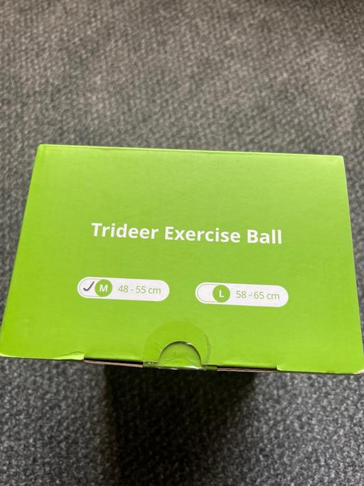 Buy & Sell Greater Manchester Bolton - Photos for Trideer exercise ball. Grey. Medium