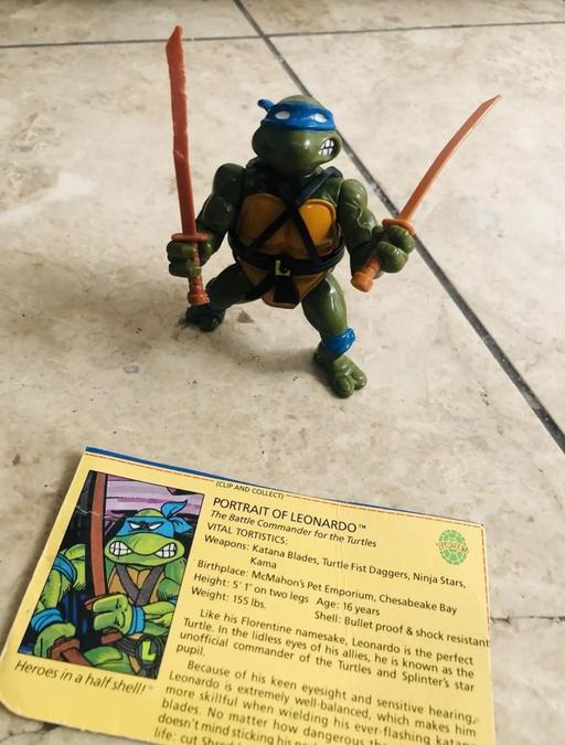 Buy & Sell Central London St Margarets - Central London - Photos for Vintage Leonardo TMNT 1988 Action Figure