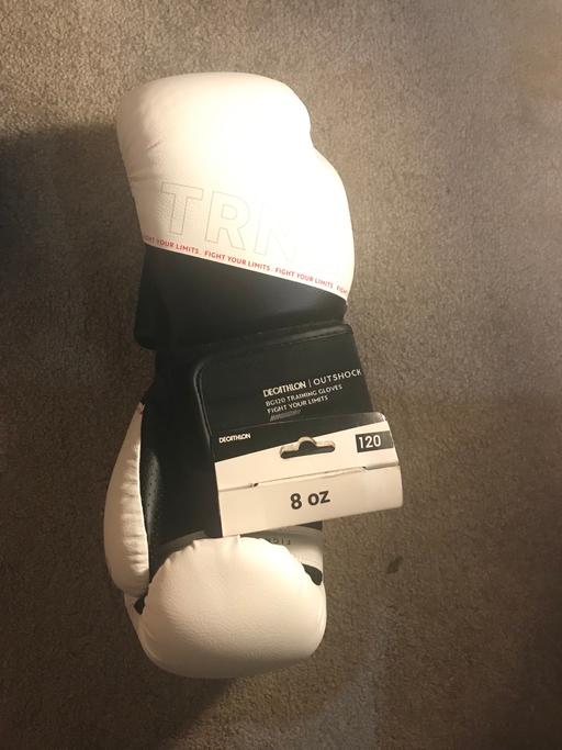 Buy & Sell Greater Manchester Tameside - Photos for Decathlon boxing gloves white. New with tags