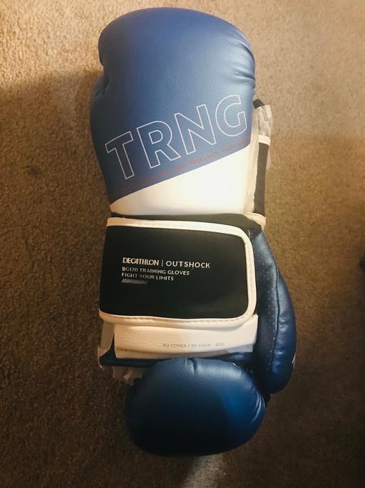 Buy & Sell Greater Manchester Tameside - Photos for Decathlon boxing gloves blue. New with tags