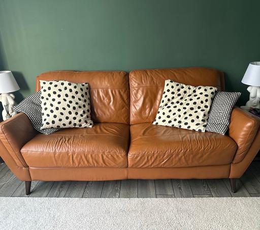 Buy & Sell Greater Manchester Oldham - Photos for Leather sofa