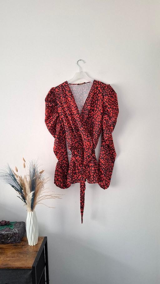 Buy & Sell Swansea - Wales Blaenymaes - Swansea - Photos for Leopard print peplum style ruched sleeve top