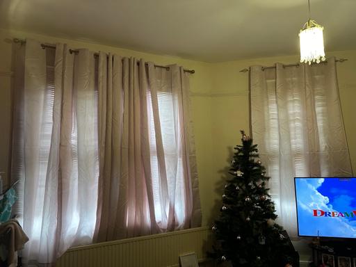 Buy & Sell South West London Norbury - South West London - Photos for Light pink curtains 2 pairs