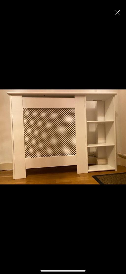 Buy & Sell West London Holland Park - West London - Photos for White medium side radiator cover with shelves