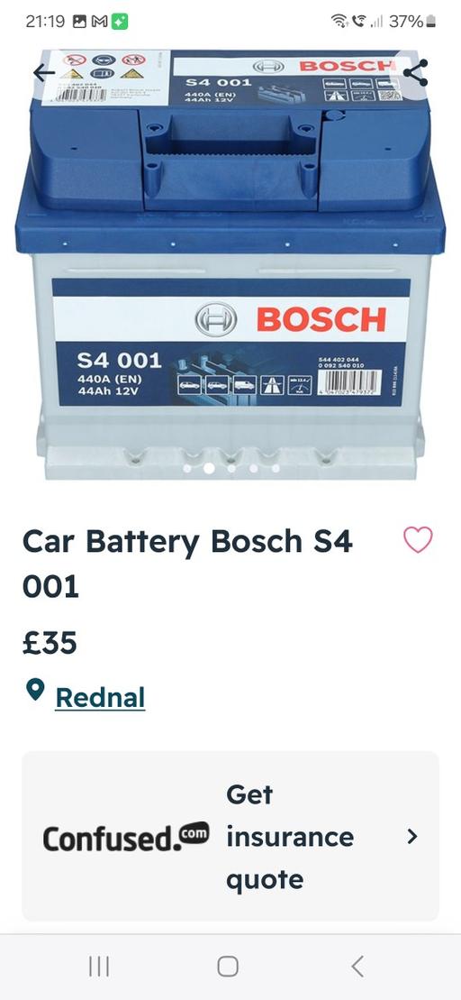 Vehicles Worcestershire Bromsgrove - Photos for Bosch S4 001 063 Car Battery