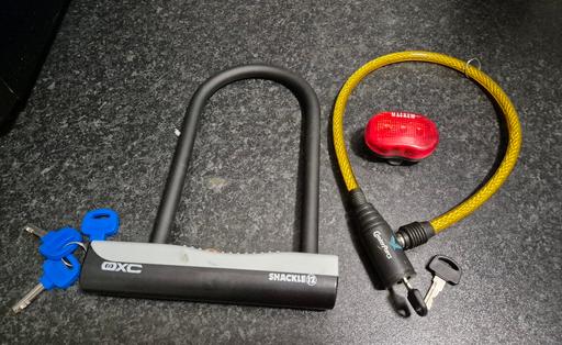 Buy & Sell South West London Tooting Bec - South West London - Photos for Bike security bundle ( 3 item lot)