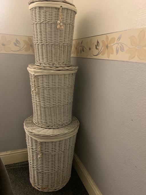 Buy & Sell West Midlands Birmingham - Photos for Set of three Wicker Baskets