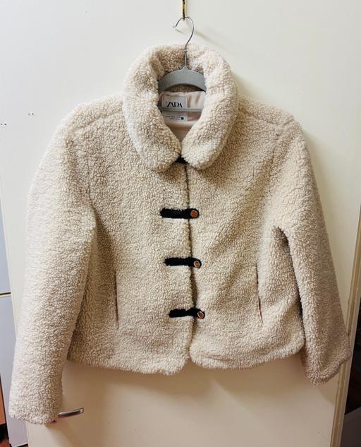 Buy & Sell South West London West Brompton - South West London - Photos for Zara Faux Shearling Fleece Jacket Size XS