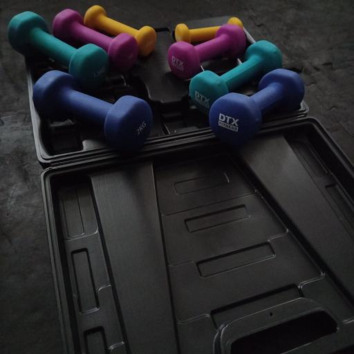 Buy & Sell West London Edgware Road - West London - Photos for Neoprene Dumbbell Set with Carry Case