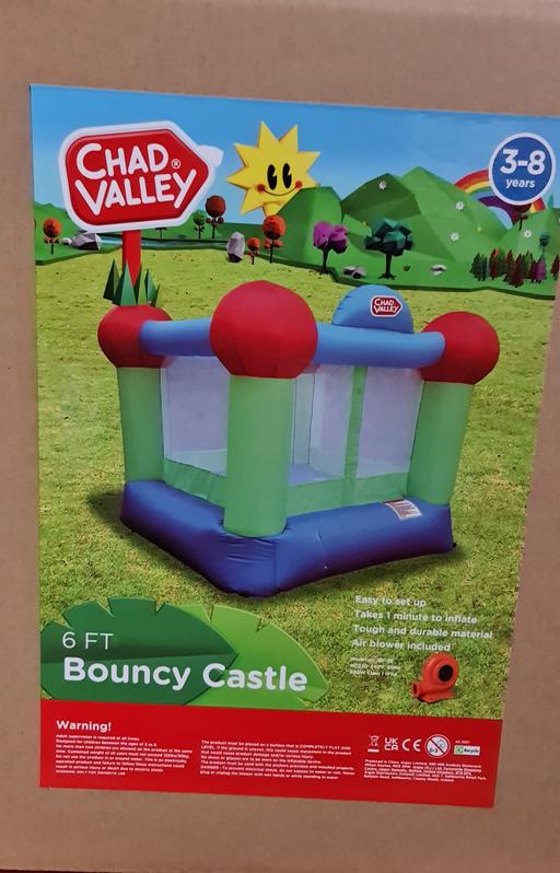 Buy & Sell West Midlands Birmingham - Photos for Chad Valley 6ft Bouncy Castle