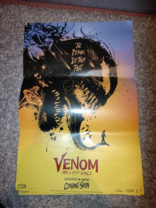 Buy & Sell West Midlands Sandwell - Photos for Venom Movie Poster