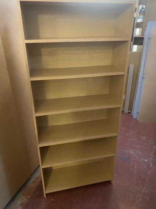 Buy & Sell West Midlands Coventry - Photos for 5 shelf wide deep bookcase light oak