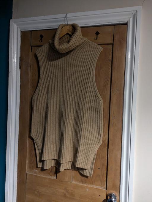 Buy & Sell South East London Penge - South East London - Photos for H&M Longline sleeveless wool jumper roll neck