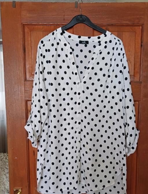 Buy & Sell Barking and Dagenham Rush Green - Barking and Dagenham - Photos for 🌞Black Spot Blouse 14/16💥Reduced