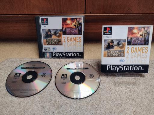 Buy & Sell East Sussex Hastings - Photos for MEDAL OF HONOR 2 DISC SET FOR SONY PS1